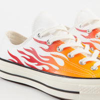 Converse CTAS 70's Ox Archive Print Remixed Shoes - White / Enamel Red / Bold Mandarin thumbnail