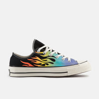 Converse CTAS 70's Ox Archive Print Shoes - Black / Turf Orange / Egret thumbnail