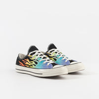 Converse CTAS 70's Ox Archive Print Shoes - Black / Turf Orange / Egret thumbnail