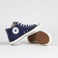 Converse CTAS Pro Canvas Mid Shoes - Midnight Navy / Black / Egret thumbnail