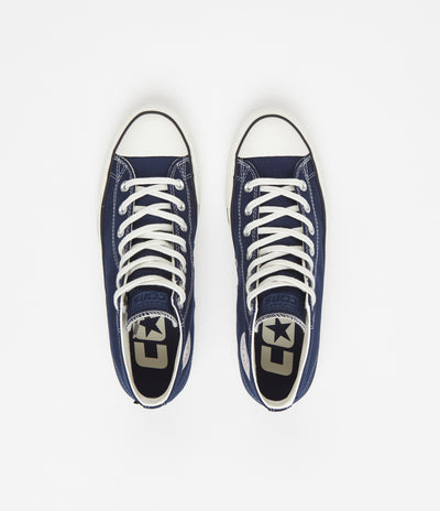 Converse CTAS Pro Canvas Mid Shoes - Midnight Navy / Black / Egret