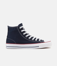 Converse CTAS Pro Hi Archive Print Shoes - Obsidian / White / Enamel Red