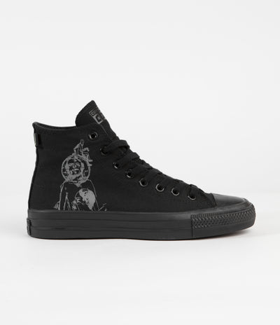 Converse CTAS Pro Hi Mike Anderson Shoes - Black / Black / Black