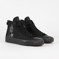 Converse CTAS Pro Hi Mike Anderson Shoes - Black / Black / Black thumbnail