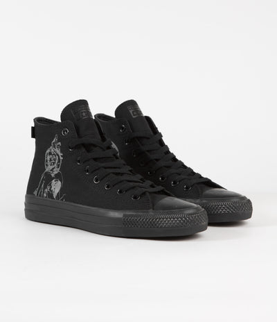 Converse CTAS Pro Hi Mike Anderson Shoes - Black / Black / Black