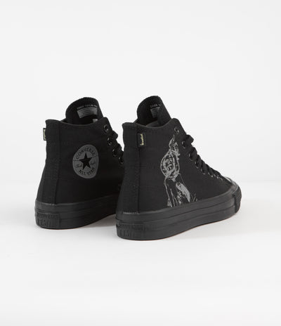 Converse CTAS Pro Hi Mike Anderson Shoes - Black / Black / Black