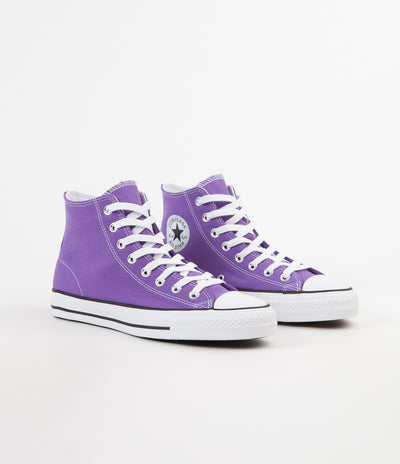 Converse CTAS Pro Hi 'Purple Pack' Shoes - Electric Purple / Black / White