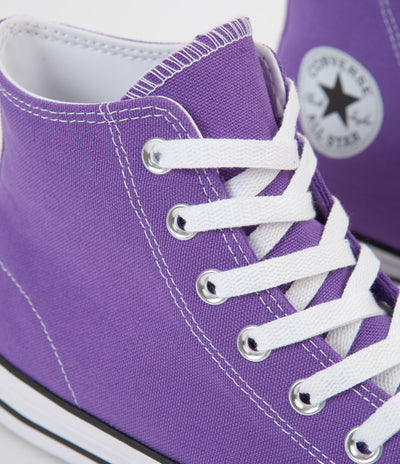 Converse CTAS Pro Hi 'Purple Pack' Shoes - Electric Purple / Black / White