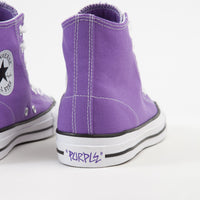 Converse CTAS Pro Hi 'Purple Pack' Shoes - Electric Purple / Black / White thumbnail