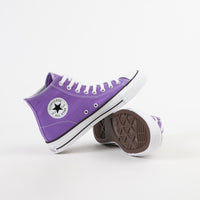 Converse CTAS Pro Hi 'Purple Pack' Shoes - Electric Purple / Black / White thumbnail