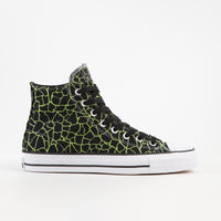 Converse CTAS Pro Hi Shoes - Black / Lime Twist / White thumbnail