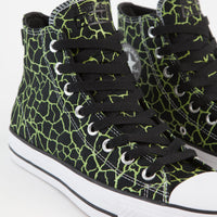 Converse CTAS Pro Hi Shoes - Black / Lime Twist / White thumbnail