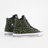 Converse CTAS Pro Hi Shoes - Black / Lime Twist / White thumbnail