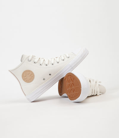 Converse CTAS Pro Hi Shoes - Egret / Dusk Pink / Light Fawn