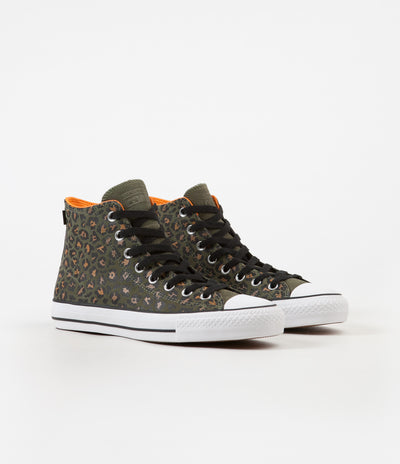 Converse CTAS Pro Hi Shoes - Field Surplus / Black / White