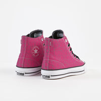 Converse CTAS Pro Hi Shoes - Prime Pink / Black / White thumbnail