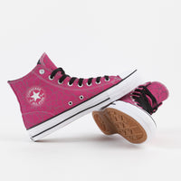 Converse CTAS Pro Hi Shoes - Prime Pink / Black / White thumbnail