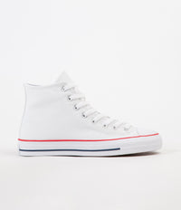 Converse CTAS Pro Hi Shoes - White / Red / Insignia Blue