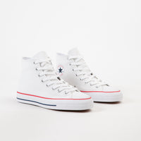 Converse CTAS Pro Hi Shoes - White / Red / Insignia Blue thumbnail