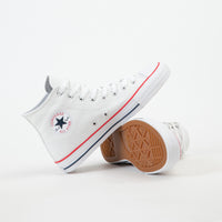 Converse CTAS Pro Hi Shoes - White / Red / Insignia Blue thumbnail