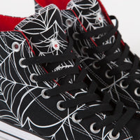 Converse CTAS Pro Hi White Widow Shoes - Black / University Red / White thumbnail