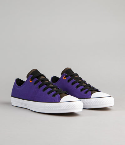 Converse CTAS Pro Leather OX Shoes - Candy Grape / Hot Cocoa / Black