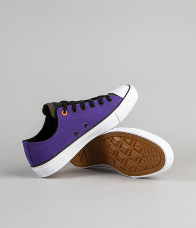 Converse CTAS Pro Leather OX Shoes - Candy Grape / Hot Cocoa / Black