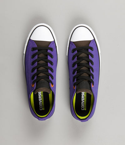 Converse CTAS Pro Leather OX Shoes - Candy Grape / Hot Cocoa / Black