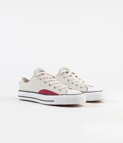 Converse CTAS Pro Op Ox Shoes - Natural Ivory / Black / White