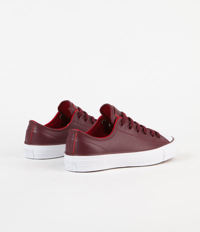 Converse CTAS Pro Ox Shoes - Deep Bordeaux / Casino / White