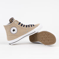 Converse CTAS Pro Suede Hi Shoes - Hemp / Black / White thumbnail