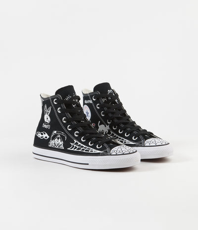 Converse CTAS Sean Pablo Hi Shoes - Black / White / White