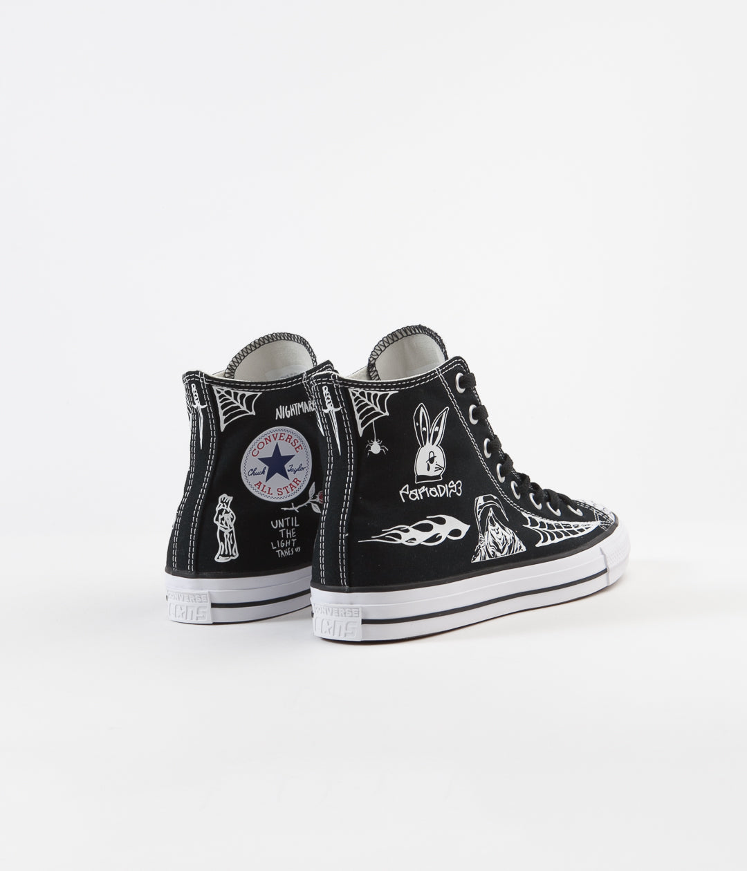 Converse Ctas Sean Pablo Hi Shoes Black White White Flatspot