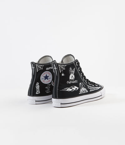 Converse CTAS Sean Pablo Hi Shoes - Black / White / White