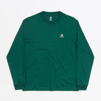 Converse Embroidered Star Chevron Long Sleeve T-Shirt - Midnight Clover thumbnail