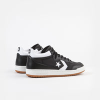 Converse Fastbreak Pro Mid Leather OG Block Shoes - Black / White / Gum thumbnail