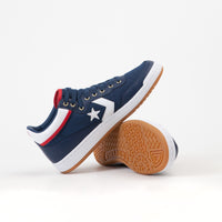 Converse Fastbreak Pro Mid Shoes - Navy / White / Enamel Red thumbnail