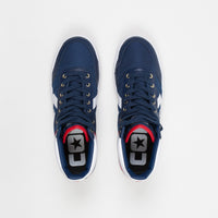 Converse Fastbreak Pro Mid Shoes - Navy / White / Enamel Red thumbnail