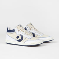 Converse Fastbreak Pro Sage Mid Shoes - White / Navy / Egret thumbnail