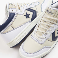 Converse Fastbreak Pro Sage Mid Shoes - White / Navy / Egret thumbnail