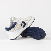 Converse Fastbreak Pro Sage Mid Shoes - White / Navy / Egret thumbnail