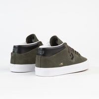 Converse Louie Lopez Pro Mid Shoes - Cargo Khaki / Black / White thumbnail