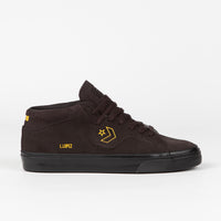 Converse Louie Lopez Pro Mid Shoes - Velvet Brown / Amarillo / Black thumbnail