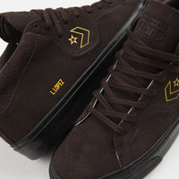 Converse Louie Lopez Pro Mid Shoes - Velvet Brown / Amarillo / Black thumbnail