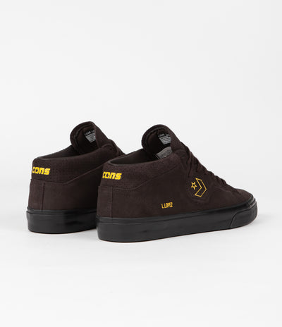 Converse Louie Lopez Pro Mid Shoes - Velvet Brown / Amarillo / Black