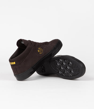 Converse Louie Lopez Pro Mid Shoes - Velvet Brown / Amarillo / Black