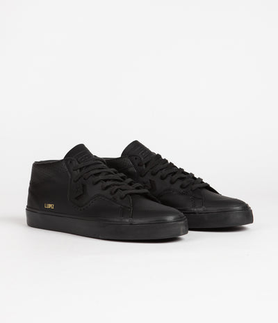 Converse Louie Lopez Pro Mono Leather Shoes - Black / Black / Black