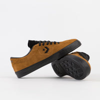 Converse Louie Lopez Pro Ox Shoes - Amber Sepia / Black / Black thumbnail