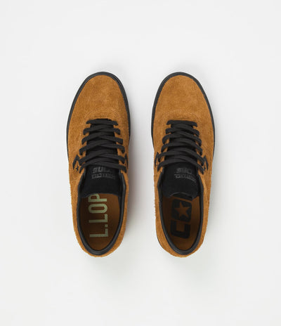 Converse Louie Lopez Pro Ox Shoes - Amber Sepia / Black / Black