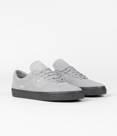 Converse Louie Lopez Pro Ox Shoes - Ash Stone / White / Dark Smoke Grey